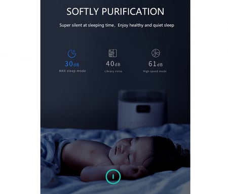 جهاز تنقية الهواء هيلو (يغطي 25 متر مربع) - هيبنوتك