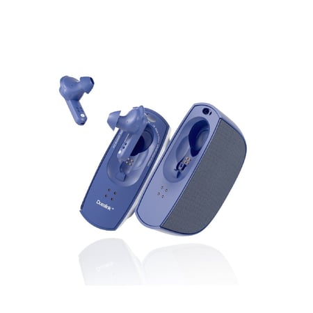 سبيكر وسماعه اذن امباو - ازرق