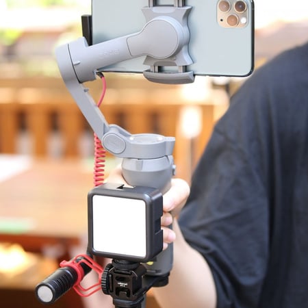 أولانزي VL49 اضاءة كاميرا حجم صغير