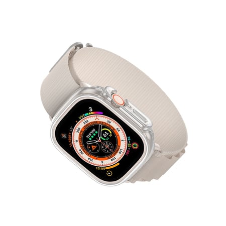 كفر حماية Amazing Thing الترا لساعة ابل مقاس 49 mm - شفاف