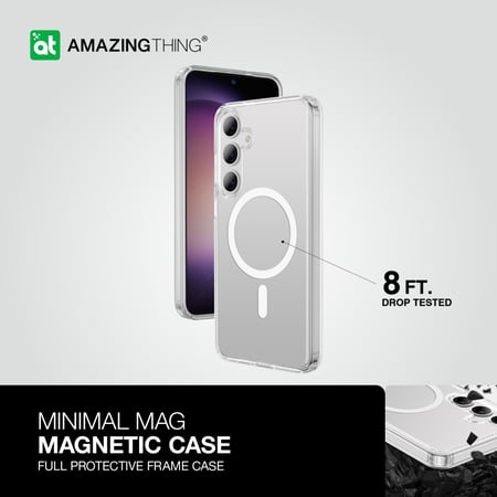 كفر حماية AmazingThing ماج سيف جالكسي S24 بلس - شفاف