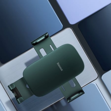 حامل جوال بيسوس على فتحة المكيف - اخضر