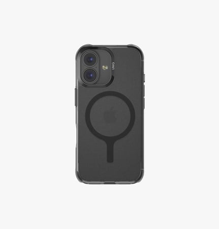 كفر حماية ايفون 17 يونيك هايبرد لايف برو اكستريم ماج سيف - اسود دخاني