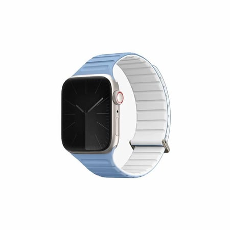 سوار مغناطيسي يونيك ريفيكس لساعة ابل - ازرق/ابيض