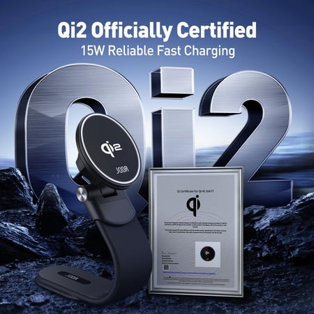 قاعدة جوال JODA للسيارة ماج سيف C2 شحن لاسلكي بقوة 15 واط