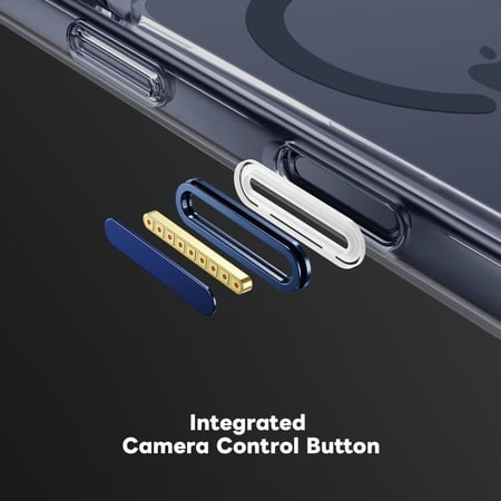 بكج ArmorPro اربعة في واحد ( كفر حماية ماج سيف ازرق + حماية شاشة خصوصية + كفر للعدسات + حماية للعدسات ) للايفون 17 برو ماكس