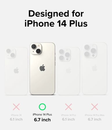 كفر رينكي سليكون ايفون 14 بلس بيج