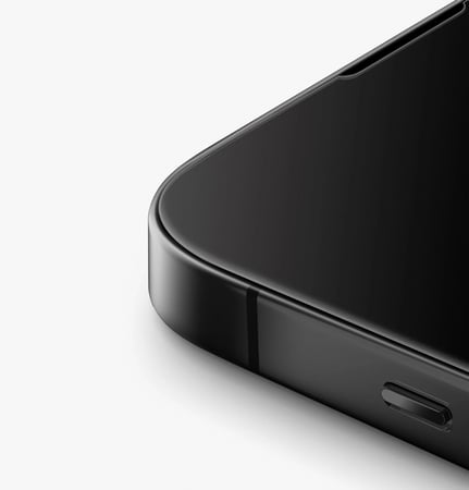 حمايه شاشه يونيك اوبتكس للايفون 15 برو - شفاف