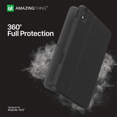 كفر حماية AMAZINGthing للايباد اير 4 ,10.9 اسود