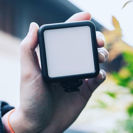 أولانزي VL49 اضاءة كاميرا حجم صغير