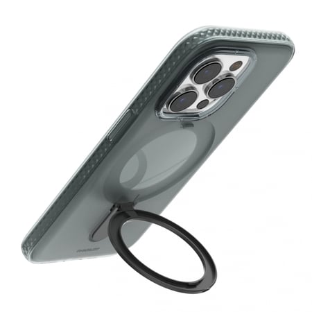 كفر حماية يونغ كيت روك ماج سيف مع ستاند ايفون 15 - ابيض