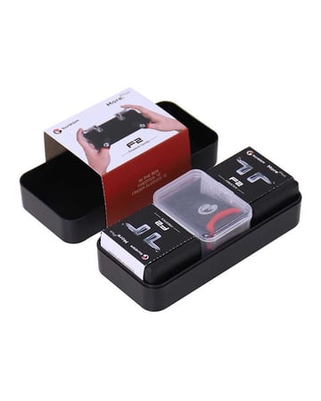 بكج ببجي 2 قطعة F2 ازرار تحكم لالعاب الجوال + 2 قطعة قفاز اصابع واقي للتعرق - موربلس وجيمسير