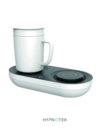 هيبنوتك قاعدة شحن لاسلكي مع تسخين وتبريد الأكواب الذكية – قاعدة مكتب 3 في 1