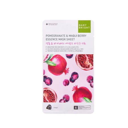 قناع بيبي برايت بالرمان والتوت 20 جم