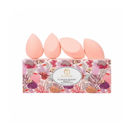 مجموعة اسفنجة بلندر وردي  من او تو