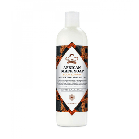 نوبيان هيرتدج كريم مرطب للجسم الصابون الأسود الأفريقي 384مل