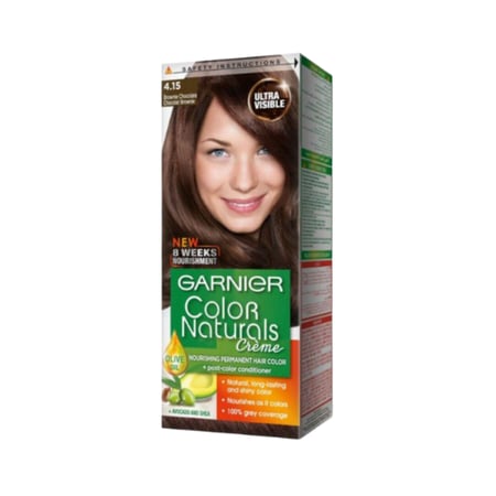 غارنييه صبغه شعر كولور ناتشرلز 4.15 شوكولاته براوني