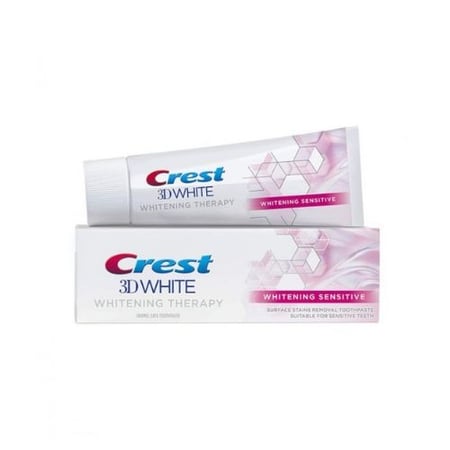 كرست معجون اسنان 3دي وايت تبيض الاسنان الحساسه 75مل