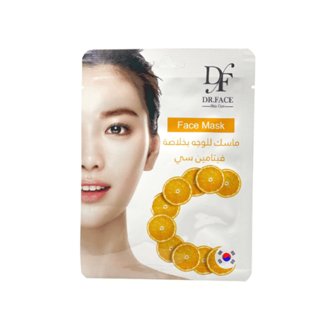 ماسك للوجه بخلاصة فيتامين سي من دكتور فيس