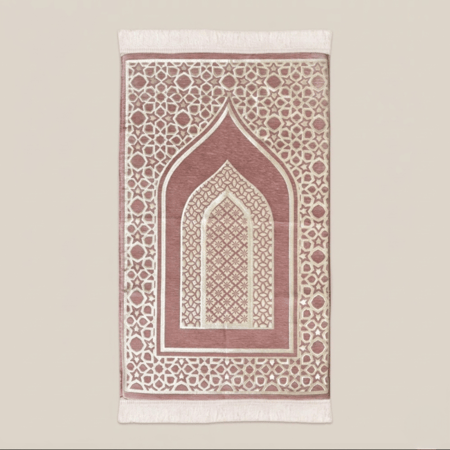 سجادة صلاة بينك بحشوة ميموري فوم