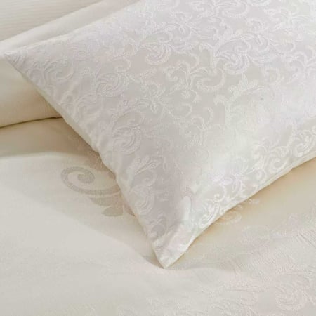 طقم مفرش عرائس بيج فاتح 9 قطع