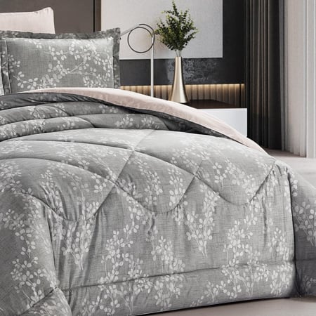 Rosalin-24-14 مفرش ديزاير روزلين ميكروفايبر مشجر نفرين 6 قطع