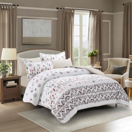 Rosemary-025 مفرش ديزاير روزماري سكري نفر ونص 4 قطع