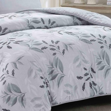 Rosemary-030 مفرش ديزاير روزماري رمادي نفر ونص 4 قطع