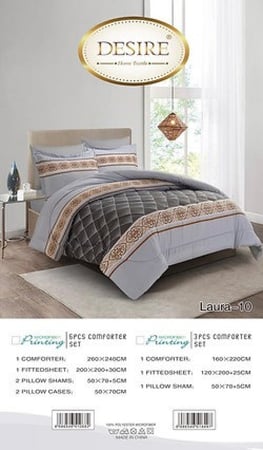 LAURA-10 جديد لحاف نفرين ميكرو 6 قطع