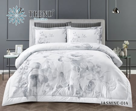 JASMINE-014 ديزاير مفرش نفرين 6 قطع