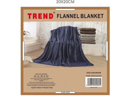 Flannel Blanket Purple Orchid ترند فلانيل بطانيات