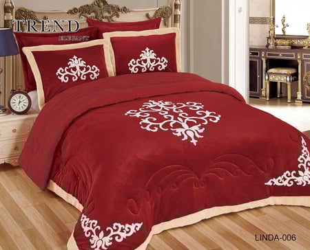 LINDA-006 ترند لحاف شتوي نفر 4 قطع