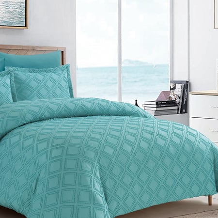 Areen-09 مفرش نفرين ديزاير تركواز 6 قطع