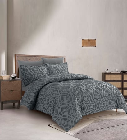 افضل مفرش رمادي بافضل الاسعار من مفارش ترند اطلب الان