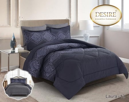 LAURA-13 جديد لحاف نفرين ميكرو 6 قطع