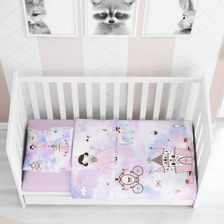 مفارش سرير اطفال بنات شكل باربي