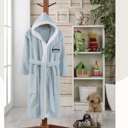 ترند روب اطفال اوربي علاقي ازرق