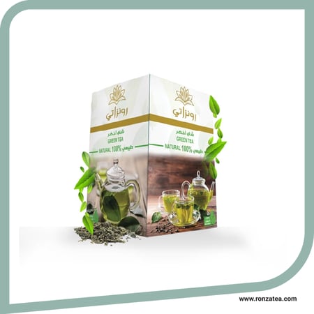 علبة شاي أخضر رونزاتي الفاخر