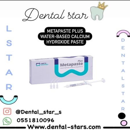 METAPASTE PLUS WATER, BASED CALCIUM HYDROXIDE PASTE