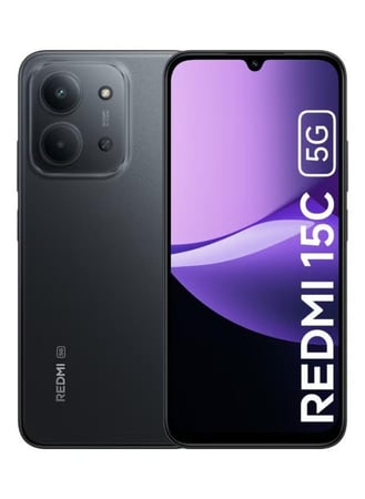 شاومي ريدمي 15C ذاكرة داخلية 256 جيجابايت وذاكرة رام 8+8 جيجابايت 5G