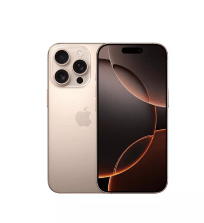 أبل أيفون 16 برو ، 5 جي  , 256 جيجا ,شاشة6.3 بوصة  ، تايتانيوم الوان متعددة