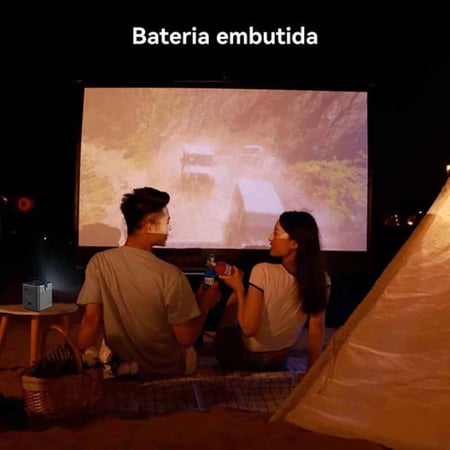 بروجكتر صغير منزلي سنيمائي Blulory T3 Movie 3D Projector 1080P مقاس عرض 150 بوصة