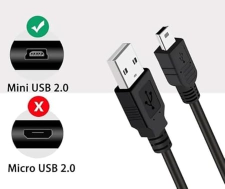 كابل بيانات USB 2.0 بطول 1.8 متر من دي ال سي، DLC-U190
