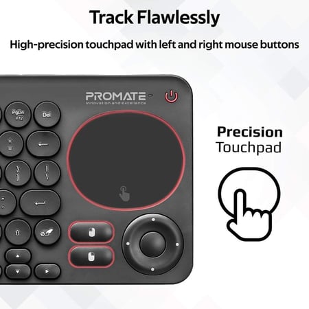 لوحة مفاتيح وماوس لمس من بروميت KEYPAD-1 بلوتوث