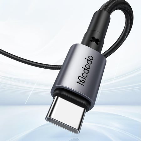 كابل USB-C الى  USB-C من ميكدودو 65 واط 1.5 متر اسود - أطلبة الأن