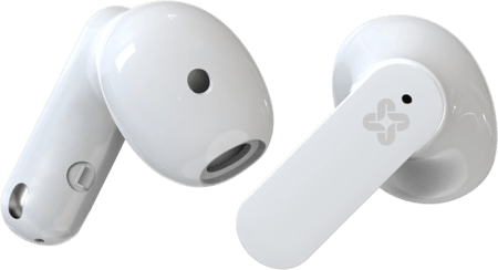 سماعات الأذن من XINJI ستيريو الحقيقية STONE M2 بلوتوث ابيض