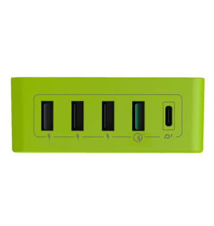 منصة شحن من قوي 5 مخرجات شاحن سريع PD 36 وات