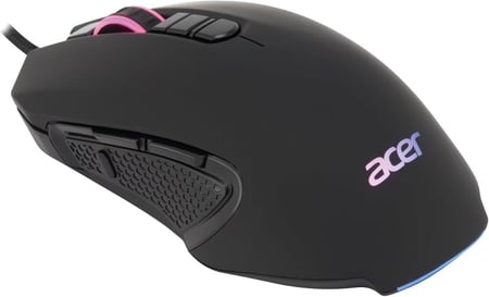 فأرة ماوس الألعاب السلكي من أيسر OMW160 أسود