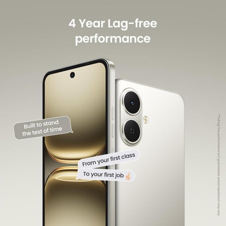 هاتف تكنو سبارك جو 3، 128جيجا الرام 4+4 تايتانيوم رمادي