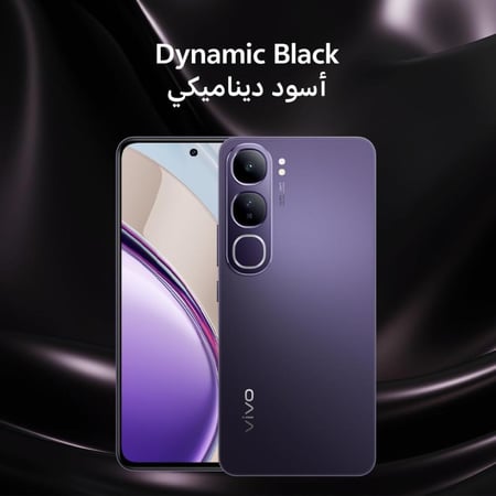 هاتف فيفو V40 لايت شبكه الجيل الخامس 12 جيجا بايت 256 جيجا بايت - لون أسود